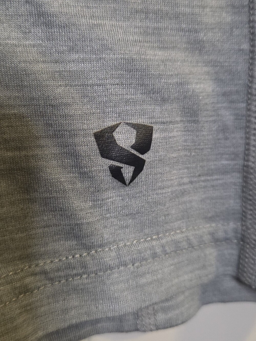 Stoic - Light Grey Racerback Performance Wool-blend Tank - Picture 2 of 5
